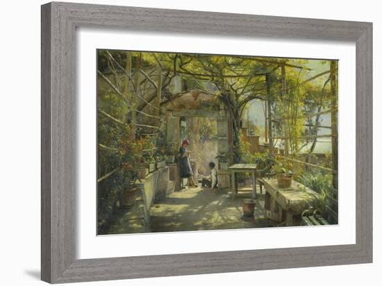 In the Pergola-Peder Mork Monsted-Framed Giclee Print