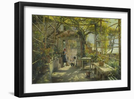 In the Pergola-Peder Mork Monsted-Framed Giclee Print