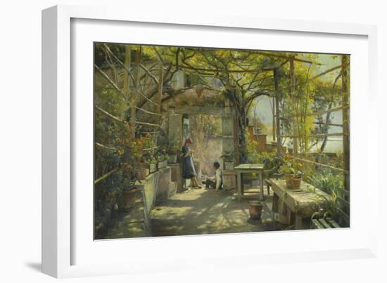 In the Pergola-Peder Mork Monsted-Framed Giclee Print