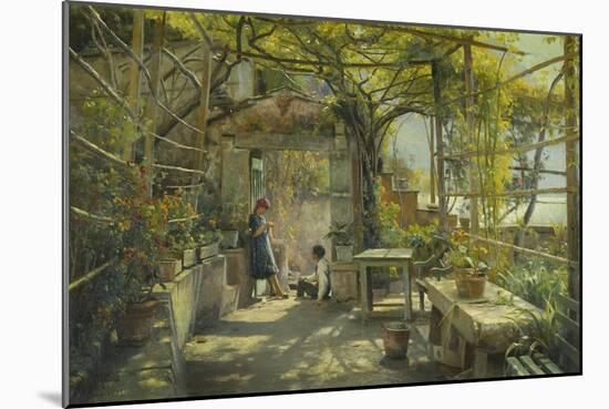 In the Pergola-Peder Mork Monsted-Mounted Giclee Print