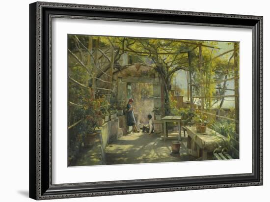 In the Pergola-Peder Mork Monsted-Framed Giclee Print