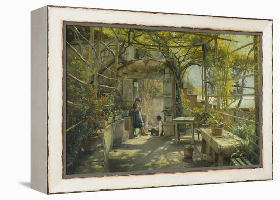 In the Pergola-Peder Mork Monsted-Framed Premier Image Canvas