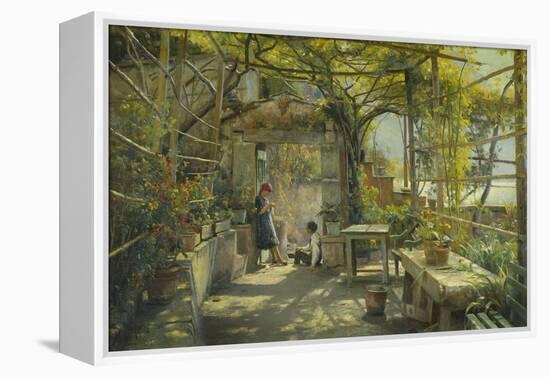 In the Pergola-Peder Mork Monsted-Framed Premier Image Canvas