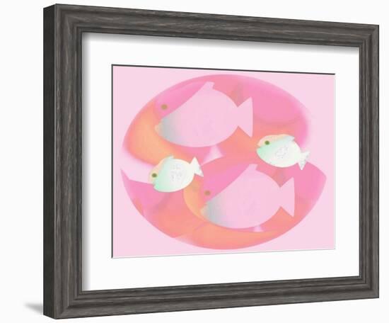 In the Pink-Ruth Palmer Digital-Framed Art Print