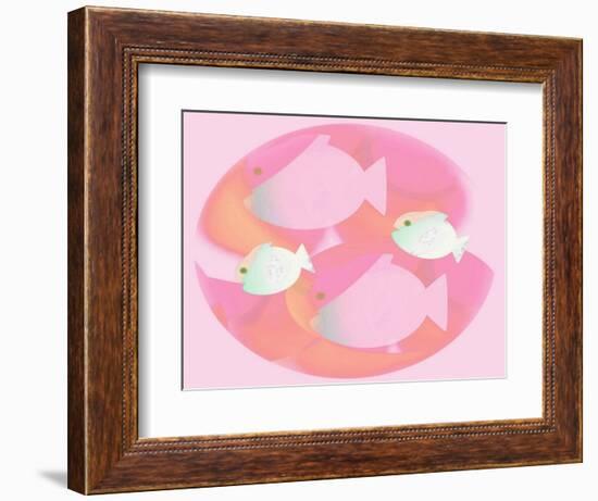 In the Pink-Ruth Palmer Digital-Framed Art Print