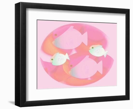 In the Pink-Ruth Palmer Digital-Framed Art Print