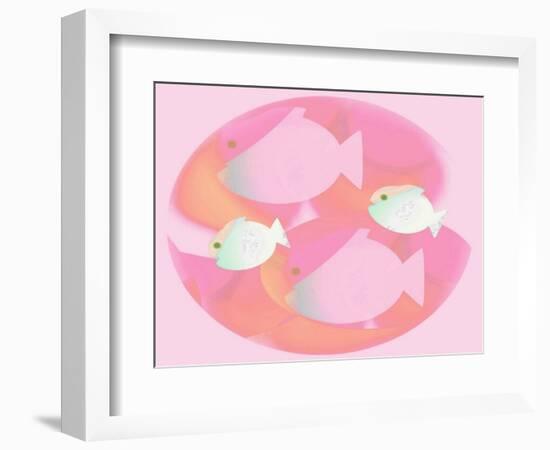 In the Pink-Ruth Palmer Digital-Framed Art Print