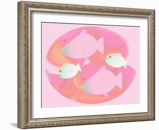 In the Pink-Ruth Palmer Digital-Framed Art Print