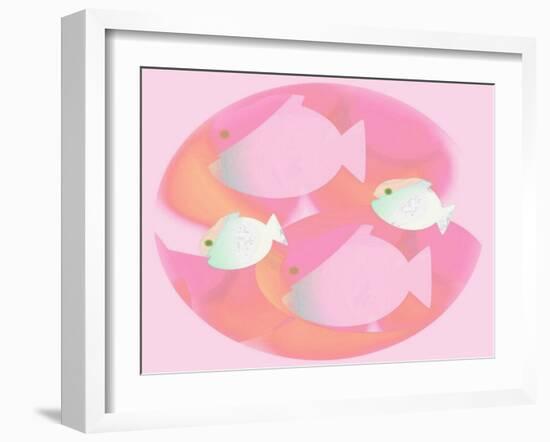 In the Pink-Ruth Palmer Digital-Framed Art Print