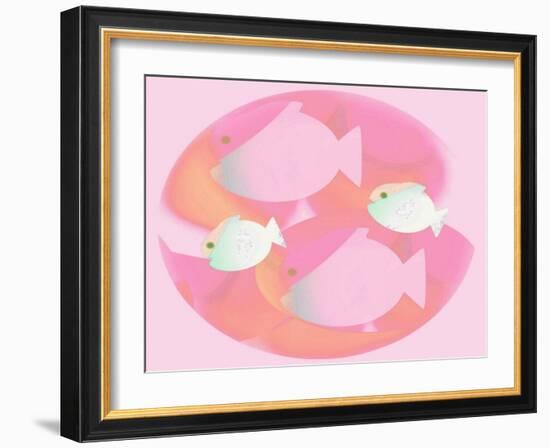 In the Pink-Ruth Palmer Digital-Framed Art Print