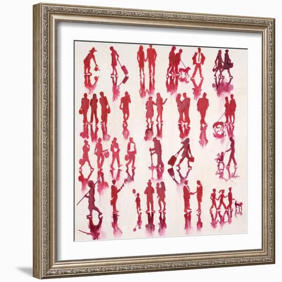 In the Pink-Farrell Douglass-Framed Giclee Print