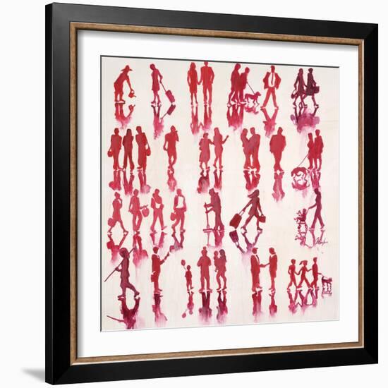 In the Pink-Farrell Douglass-Framed Giclee Print