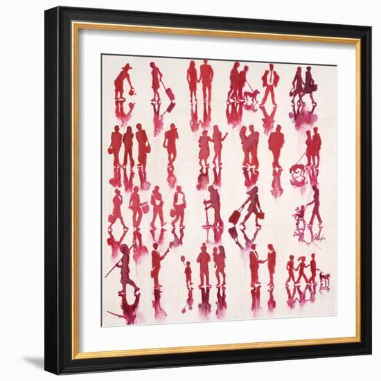 In the Pink-Farrell Douglass-Framed Giclee Print