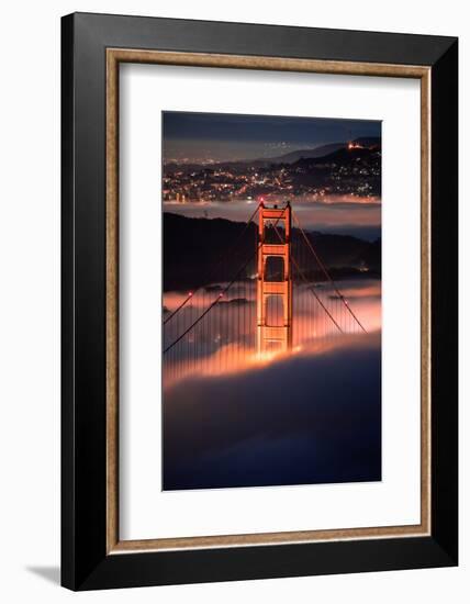 In The Pocket Golden Gate Fog San Francisco Bay Area-Vincent James-Framed Photographic Print