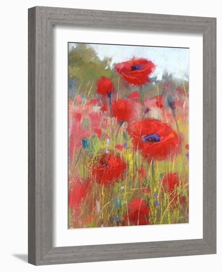 In the Poppy Field-Karen Margulis-Framed Art Print