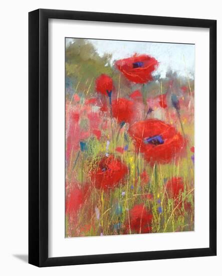 In the Poppy Field-Karen Margulis-Framed Art Print