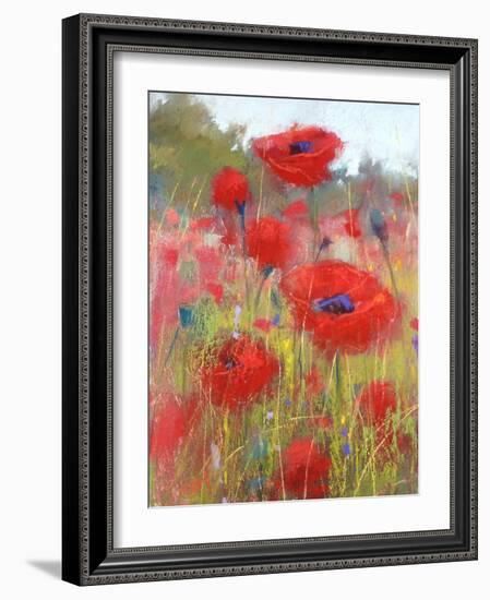 In the Poppy Field-Karen Margulis-Framed Art Print