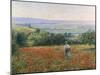 In the Poppy Field-Leon Giran-max-Mounted Giclee Print