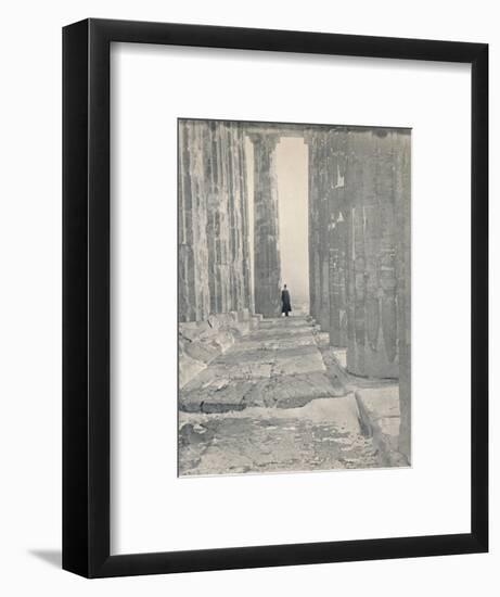 'In the Portico of the Parthenon', 1913-Unknown-Framed Giclee Print