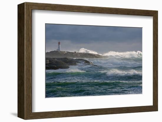 In the Protection of a Lighthouse-Jamie Morrison-Framed Photographic Print