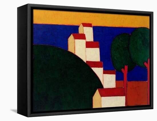 In the Provencal Alps, 1999-Eithne Donne-Framed Premier Image Canvas