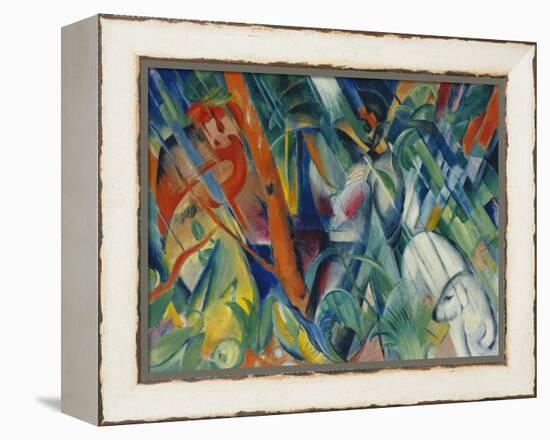 In the Rain, 1912-Franz Marc-Framed Premier Image Canvas