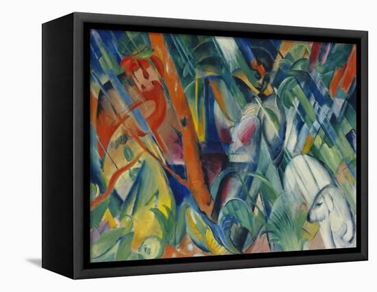 In the Rain, 1912-Franz Marc-Framed Premier Image Canvas