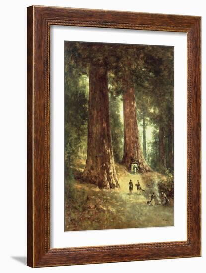 In the Redwoods, 1899-Thomas Hill-Framed Giclee Print