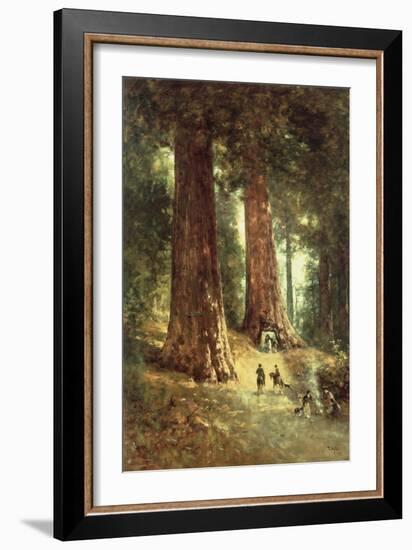 In the Redwoods, 1899-Thomas Hill-Framed Giclee Print
