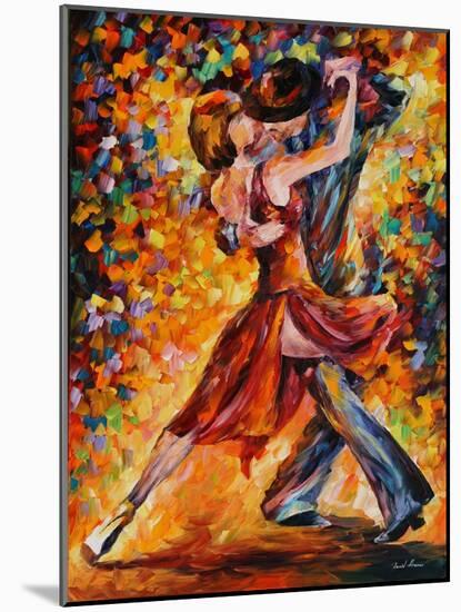 In the Rhythm of Tango-Leonid Afremov-Mounted Art Print