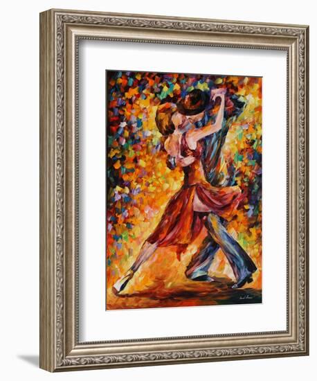 In the Rhythm of Tango-Leonid Afremov-Framed Premium Giclee Print