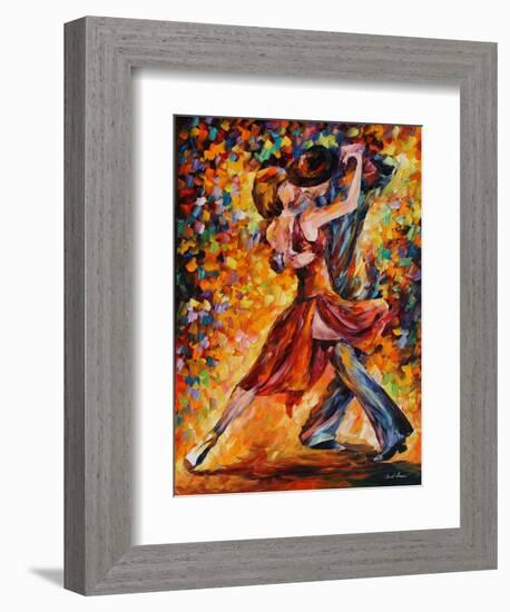 In the Rhythm of Tango-Leonid Afremov-Framed Premium Giclee Print