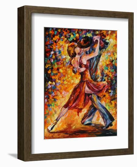 In the Rhythm of Tango-Leonid Afremov-Framed Premium Giclee Print