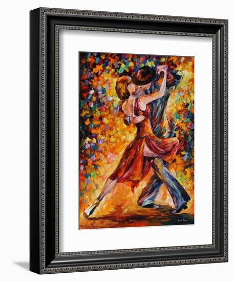 In the Rhythm of Tango-Leonid Afremov-Framed Premium Giclee Print