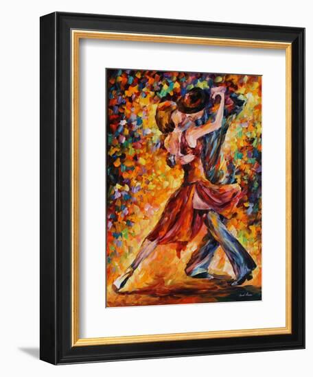 In the Rhythm of Tango-Leonid Afremov-Framed Premium Giclee Print