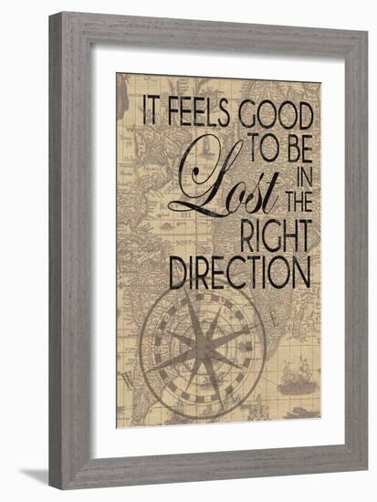 In The Right Direction-Lauren Gibbons-Framed Art Print