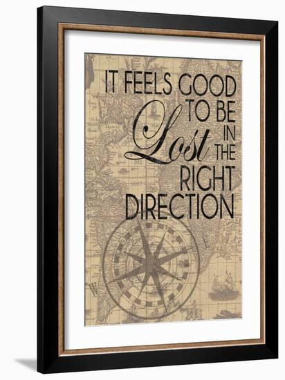 In The Right Direction-Lauren Gibbons-Framed Art Print