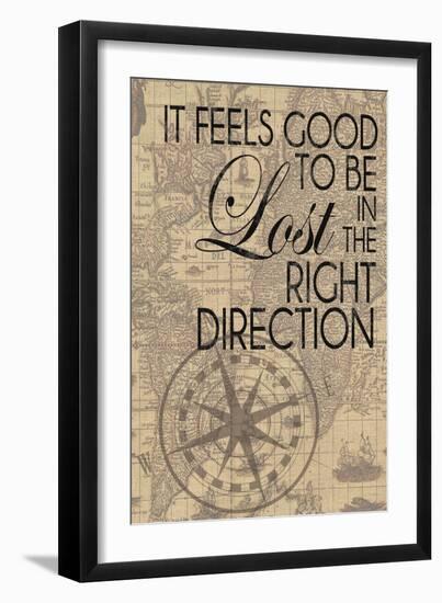 In The Right Direction-Lauren Gibbons-Framed Art Print