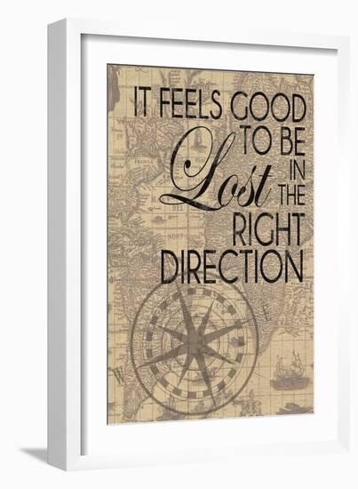 In The Right Direction-Lauren Gibbons-Framed Art Print