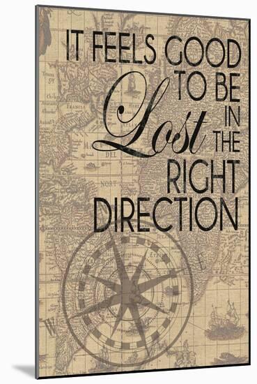 In The Right Direction-Lauren Gibbons-Mounted Art Print