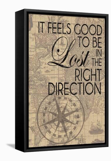 In The Right Direction-Lauren Gibbons-Framed Stretched Canvas