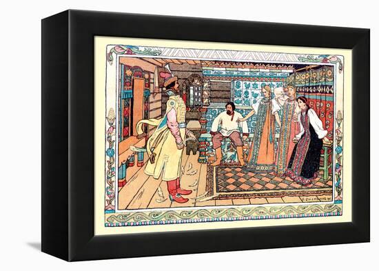 In the Room-Ivan Bilibin-Framed Stretched Canvas