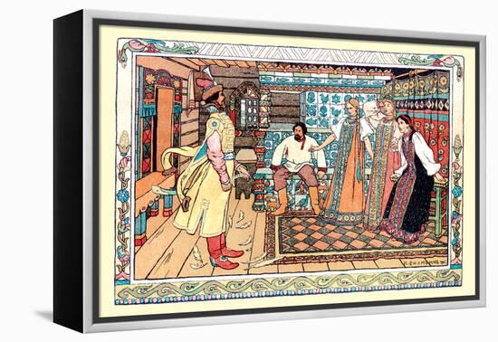 In the Room-Ivan Bilibin-Framed Stretched Canvas