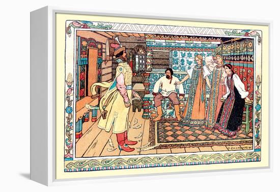 In the Room-Ivan Bilibin-Framed Stretched Canvas