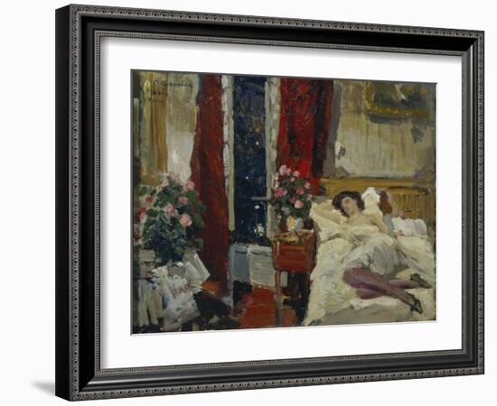 In the Room-Konstantin Alexeyevich Korovin-Framed Giclee Print