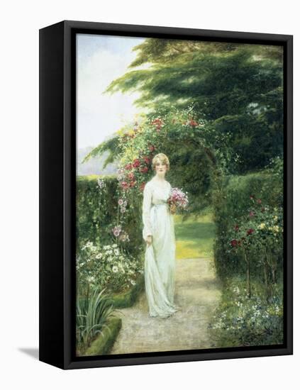 In the Rose Garden-Henry John Yeend King-Framed Premier Image Canvas