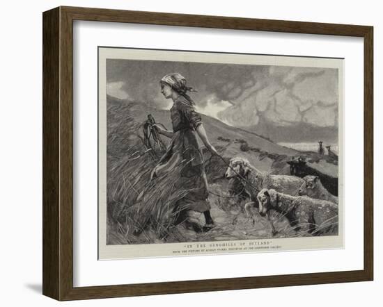 In the Sandhills of Jutland-null-Framed Giclee Print