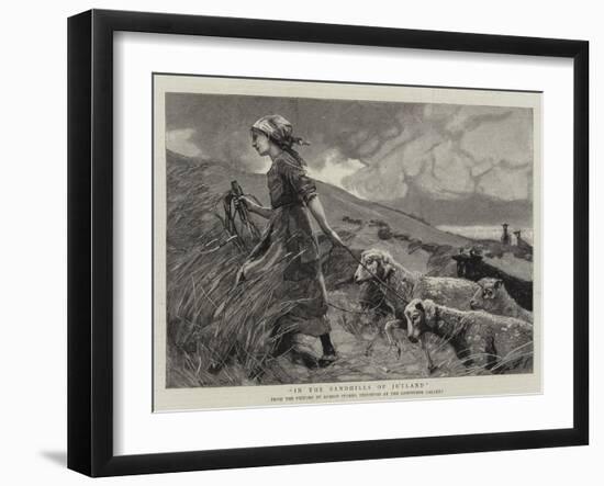 In the Sandhills of Jutland--Framed Giclee Print