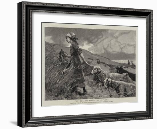 In the Sandhills of Jutland-null-Framed Giclee Print