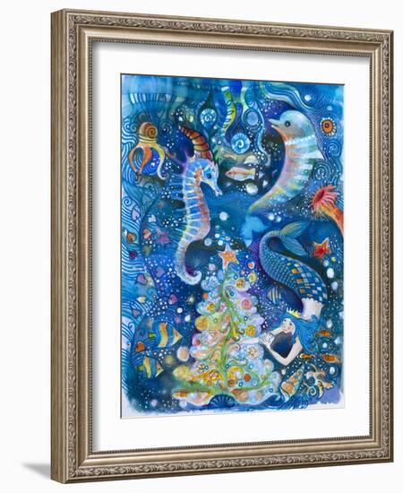In the Sea-Oxana Zaika-Framed Giclee Print